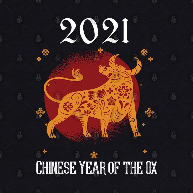 2021 Chinese Year of the Ox New Year 2021 by Caskara